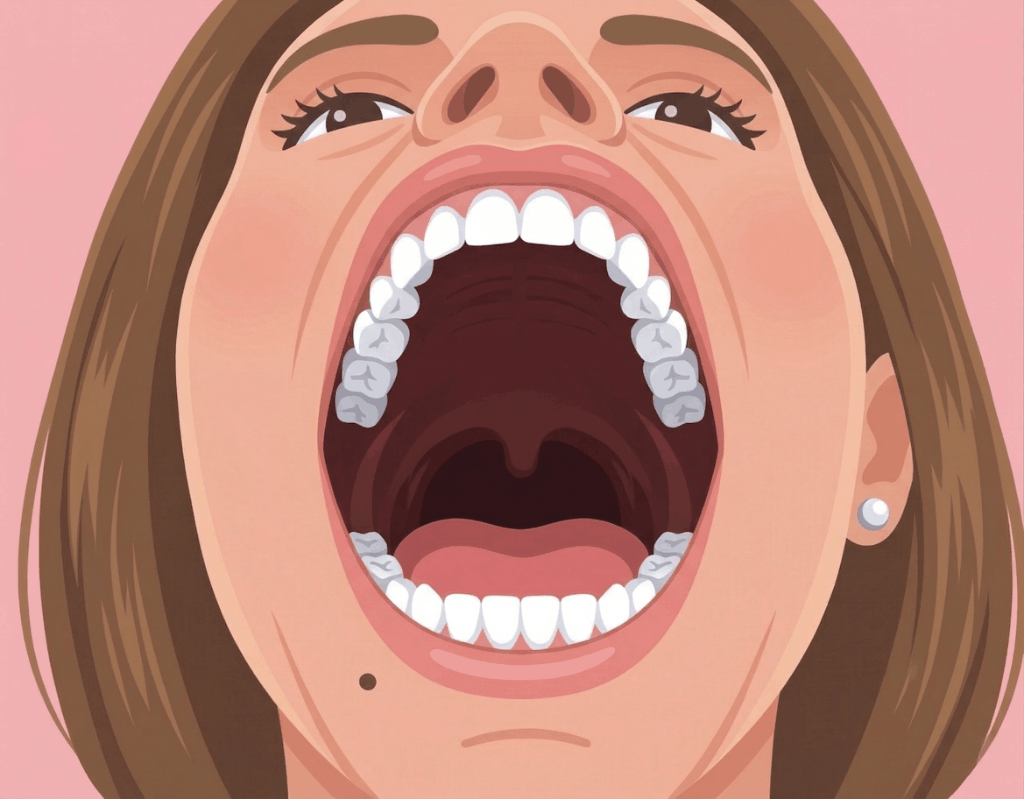 Upper teeth reference